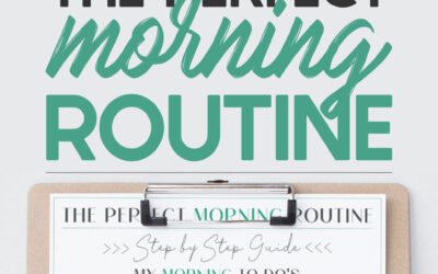 How to Create Your Perfect Morning Routine (PLUS FREE WORKSHEET)