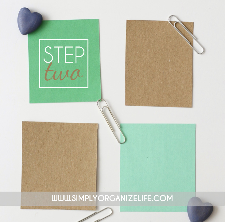 Organize-Your-Life-With-Scrap-Paper-Step-2-Simply-Organize-Life